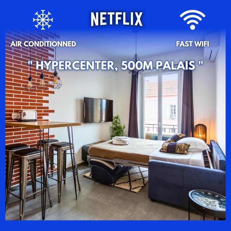 Relaxhome - Hypercentre - Clim - Netflix Cannes Eksteriør bilde